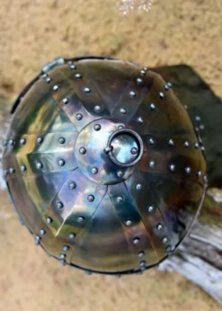 Spätrömischer Spangenhelm Deir el-Medina, 1,6 mm Stahl