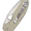 Spyderco Native 5 Brown Micarta, CPM Cru-Wear, Taschenmesser