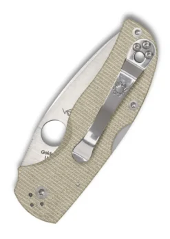 Spyderco Native 5 Brown Micarta, CPM Cru-Wear, Taschenmesser