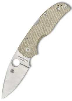 Spyderco Native 5 Brown Micarta, CPM Cru-Wear, Taschenmesser