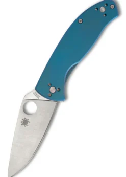 Spyderco Tenacious R.I.L. Blue Titanium, Taschenmesser