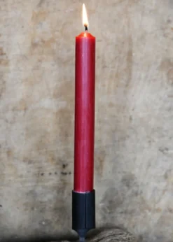 Stabkerze, Glatt, 180 x 22 mm, Set aus 10 Stk