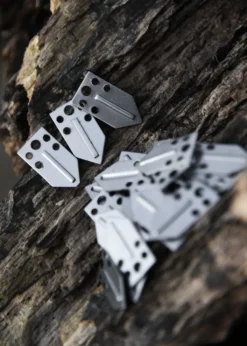 Stahlschuppen für Lamellenrüstung, 13 mm x 25 mm (25 Stück)