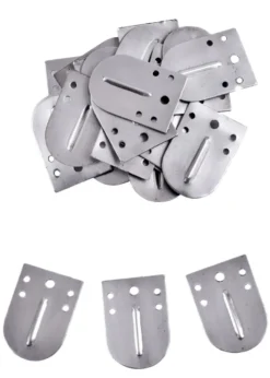 Stahlschuppen für Lamellenrüstung, 25 mm x 35 mm, mit Mittelrippe (25 Stück)