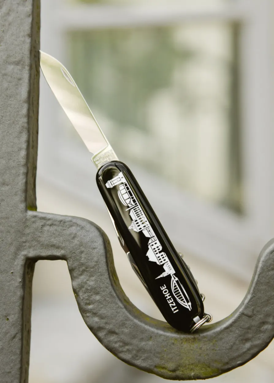 Städtemesser Spartan, schwarz, Itzehoe