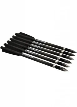 Steambow AR-Series – SCHWERE CARBON BODKINPFEILE – Set aus 6 Stk.