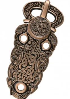Sutton Hoo Gürtelschnalle aus Messing