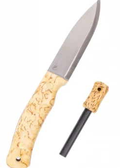 Swedish Forest Knife No.10, Maserbirke + Feuerstahl