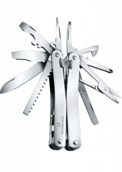 SwissTool Spirit X, in Leder-Etui