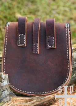 Tarsoly Tasche, Wikinger-Gürteltasche aus Leder