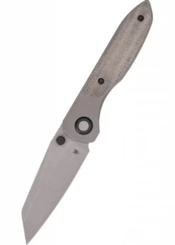 Taschenmesser Allie-P, Stonewash, Grünes Micarta, Wehr Knives
