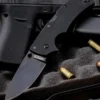 Taschenmesser American Lawman, S35VN, Schwarz