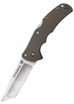 Taschenmesser Code 4 Tanto Point, S35VN, Glatte Schneide