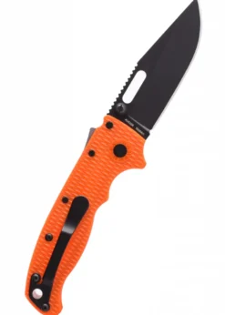 Taschenmesser Demko AD20.5 Clip Point, Orange, DLC