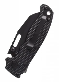 Taschenmesser Demko AD20.5 Shark Foot, Schwarz, DLC