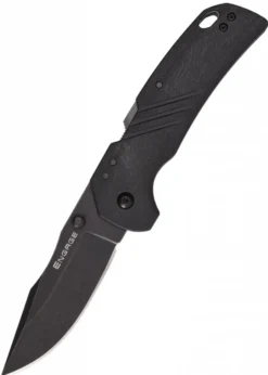 Taschenmesser Engage, 3-Zoll-Klinge, schwarzer GFN-Griff, AUS 10A