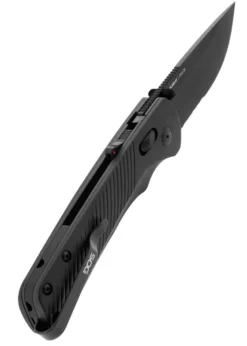 Taschenmesser Flash AT - Blackout - Teil-Wellenschliff, SOG