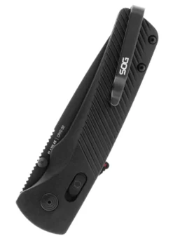 Taschenmesser Flash AT - Blackout - Teil-Wellenschliff, SOG