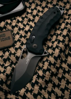 Taschenmesser Kiku XR LTE - Blackout Micarta + Karbon, SOG