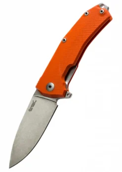 Taschenmesser KUR G10 orangefarbene Griffschalen, Lionsteel