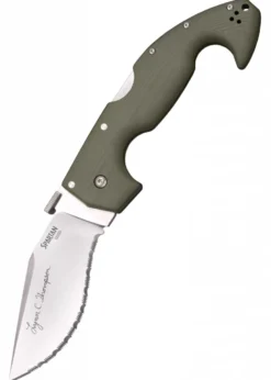 Taschenmesser Lynn Thompson Signature Spartan, S35VN Stahl, Wellenschliff