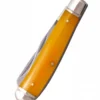Taschenmesser Mini Trapper, gelber Knochen-Griff