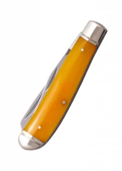 Taschenmesser Mini Trapper, gelber Knochen-Griff