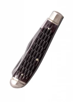 Taschenmesser Mini Trapper, gezackter Knochen-Griff