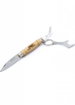Taschenmesser mit Gabel und Flaschenöffner
