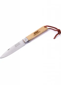 Taschenmesser mit Linerlock und Lederschlaufe