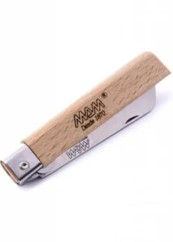 Taschenmesser mit Sheepsfoot-Klinge und Linerlock
