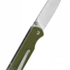 Taschenmesser Parrot, satinierte Klinge, grüner G10 Griff