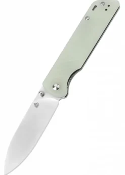 Taschenmesser Parrot, satinierte Klinge, Jade G10 Griff