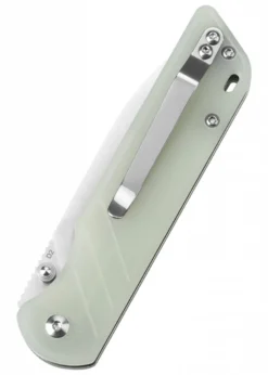 Taschenmesser Parrot, satinierte Klinge, Jade G10 Griff