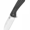 Taschenmesser Pelican, satinierte Klinge, schwarzer Micarta Griff