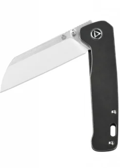 Taschenmesser Penguin, 154CM satinierte Klinge, Schwarzer stonewashed Griff