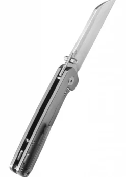 Taschenmesser Penguin, 154CM satinierte Klinge, Stonewashed Titan Griff
