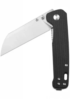 Taschenmesser Penguin, D2 satinierte Klinge, Schwarzer Micarta Griff