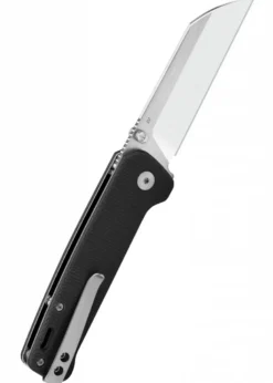 Taschenmesser Penguin, D2 satinierte Klinge, Schwarzer Micarta Griff