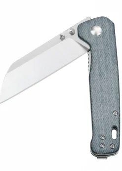 Taschenmesser Penguin, D2 stainierte Klinge, Denim Micarta Griff