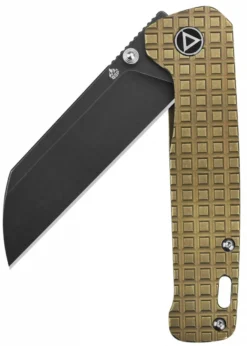 Taschenmesser Penguin, schwarze stonewashed Klinge, bronze Titan-Griff