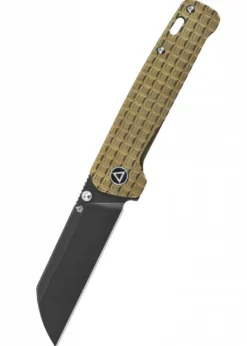 Taschenmesser Penguin, schwarze stonewashed Klinge, bronze Titan-Griff