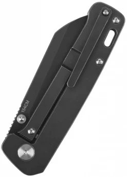 Taschenmesser Penguin, schwarze Klinge, Schwarzer Griff