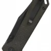 Taschenmesser QSP Grebe, brauner Micarta Griff, Blackwash