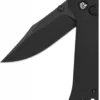 Taschenmesser QSP Grebe Button Lock, G10 Griff, schwarz
