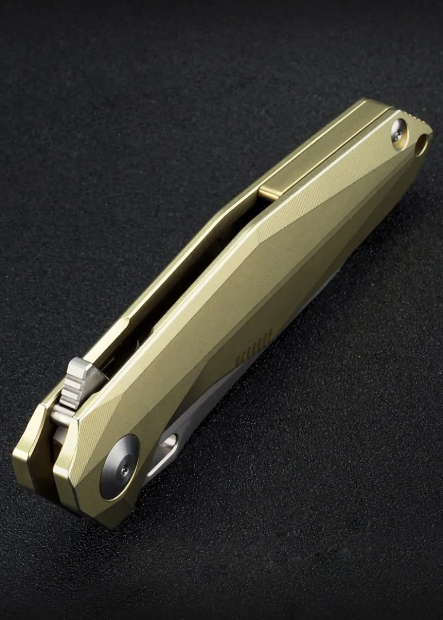 Taschenmesser Rikeknife 1504A-G, Gold