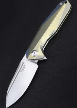 Taschenmesser Rikeknife 1504B-GB, Gold/Blau