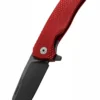 Taschenmesser ROK Aluminium, rot, schwarz, Lionsteel