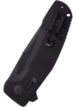 Taschenmesser SOG-TAC XR Blackout, Teil-Wellenschliff