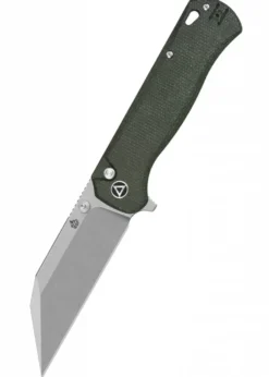 Taschenmesser Swordfish, stonewashed Klinge, grüner Micarta Griff